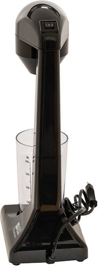 Klikareto Milk Frother Tabletop 100W with 2 Speed Level Black