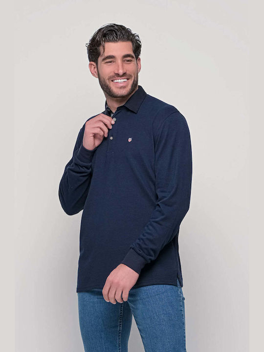 NYT Men's Blouse Polo Blue