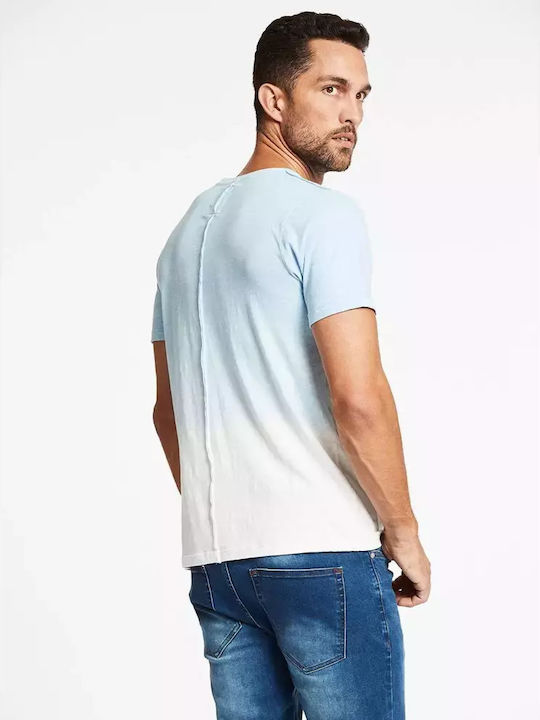 T-shirt μπλε παστέλ