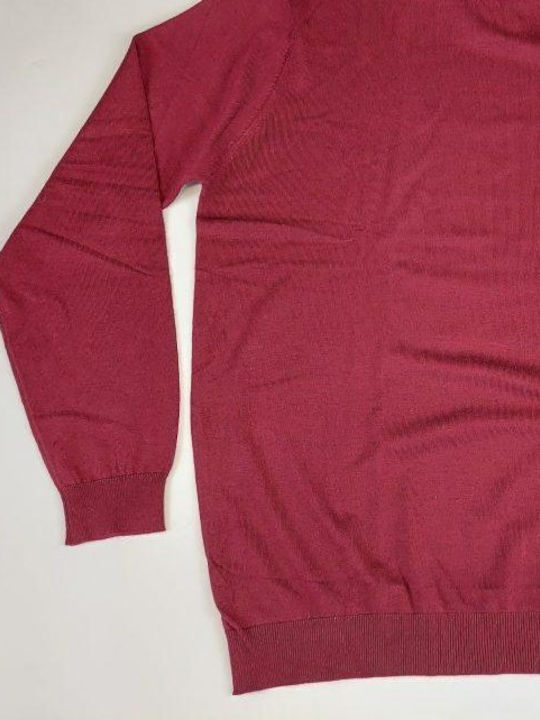 Pulover cu mânecă lungă Burgundy
