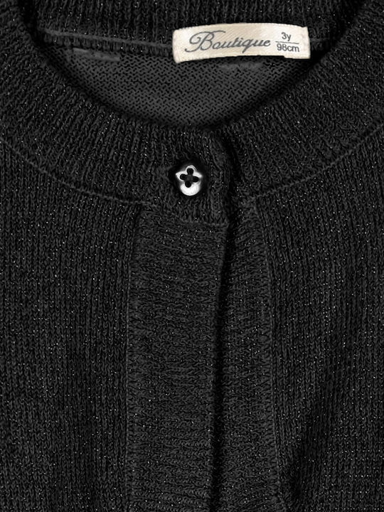Kids Bolero Cotton Black