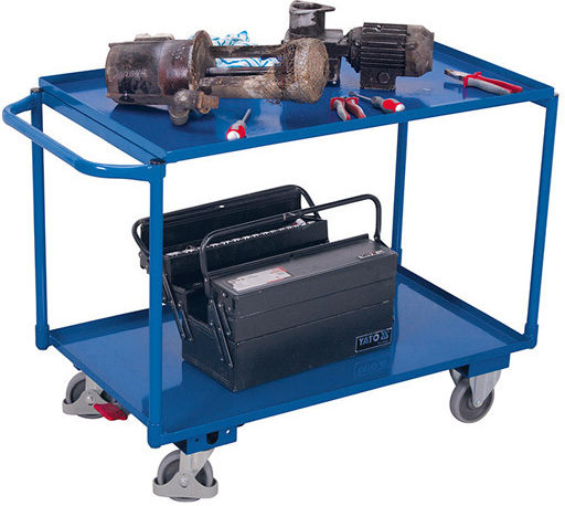 Variofit Transport-Wagen for Load Weight up to 250kg in Blau Color