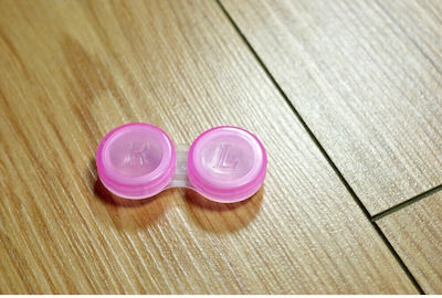 CONTACT LENS CASE CLASSIC PINK