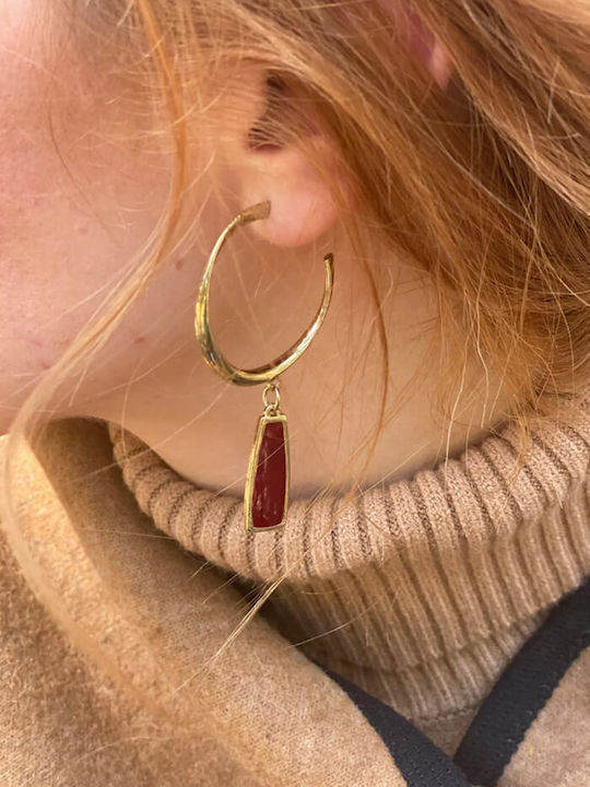 Achilleas Accessories Обици Позлатен