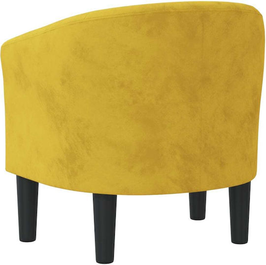 Armchair Yellow 70x56x68cm