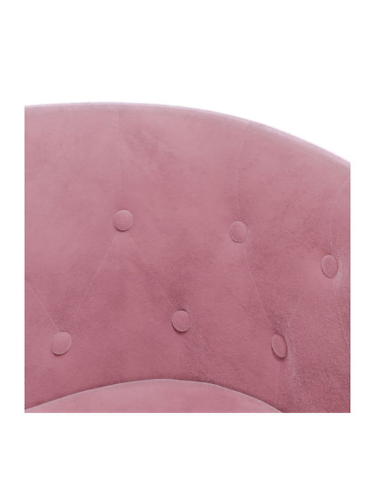 Sessel Samt Pink 70x56x68cm