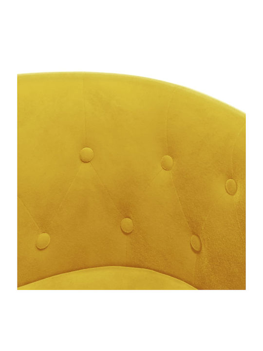 Armchair Yellow 70x56x68cm