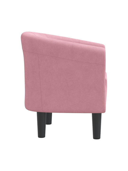 Armchair Pink 70x56x68cm