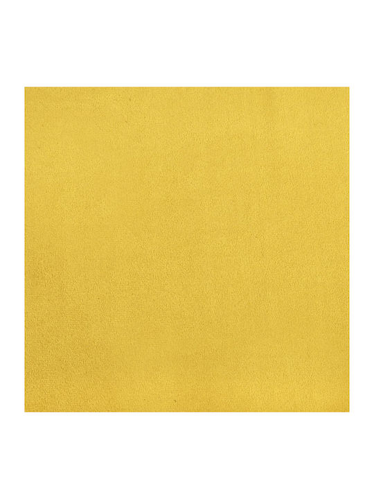 Πολυθρόνα Βελούδινη Κίτρινη 70x56x68cm
