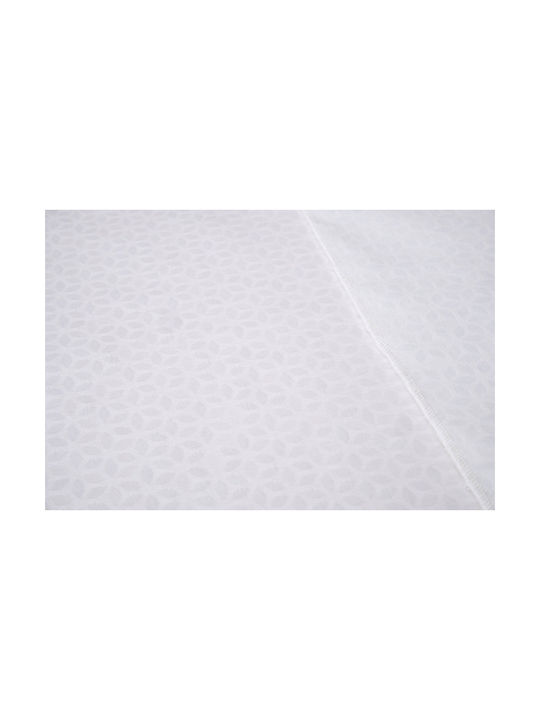 Viopros Fabric Placemats Κορίνα White 50x35cm 2pcs