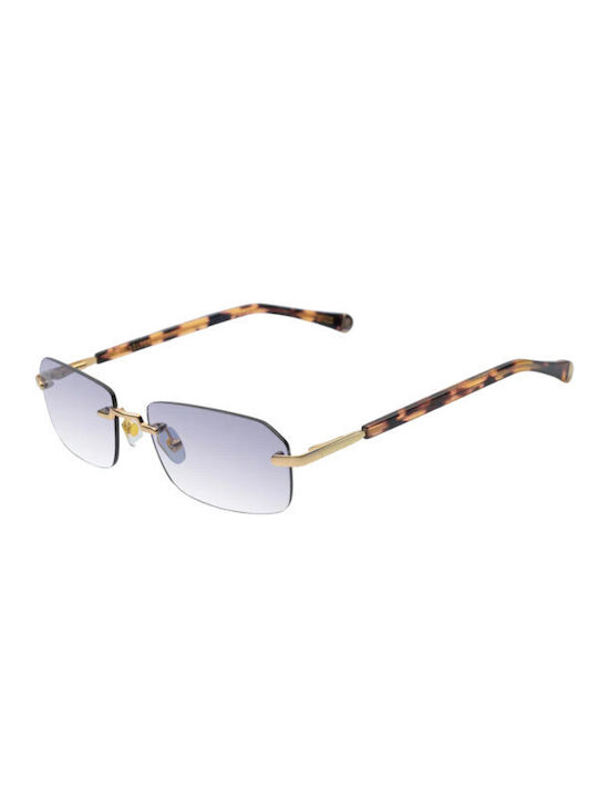 De Sunglasses Γυαλιά Ηλίου Χρυσά με Μεταλλικό Σκελετό De Sunglasses Γυαλιά Ηλίου Χρυσά με Μεταλλικό Σκελετό