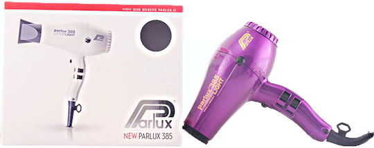 Parlux 385 PowerLight Ionic Professional Hair Dryer 2150W Light Purple