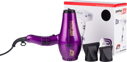Parlux 385 PowerLight Ionic Professional Hair Dryer 2150W Light Purple
