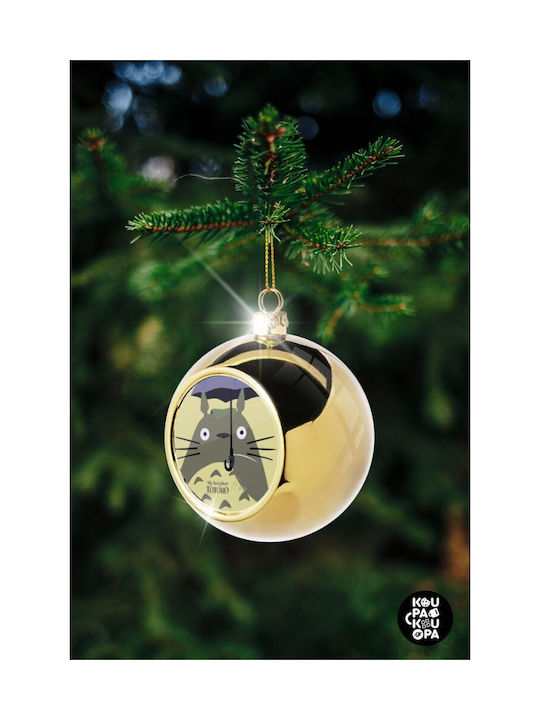 Totoro From My Neighbor Totoro Christmas Ball Ornament Gold