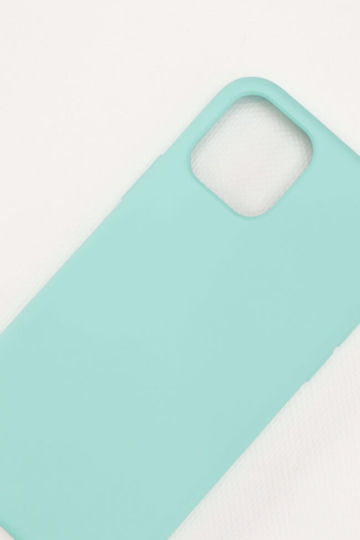 Luigi Strap Back Cover Silicon cu Curea Turcoaz (iPhone 11Pro (Apple))