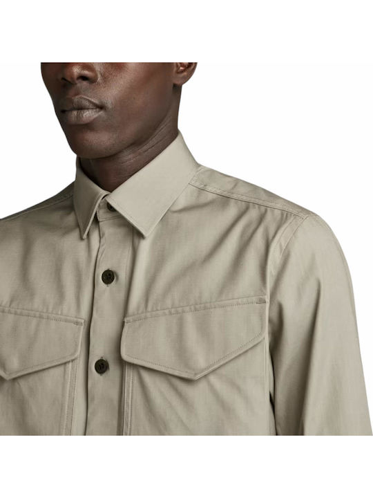 Langärmlig Hemd Beige