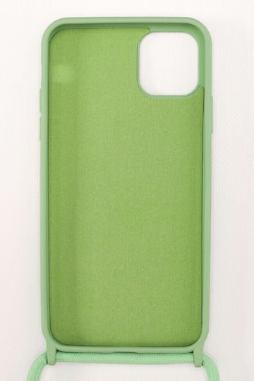 Luigi Back Cover Silicone with Strap Green (IPhone 11ProMax - Apple)
