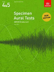 Specimen Aural Tests Grades 4-5 Book Only