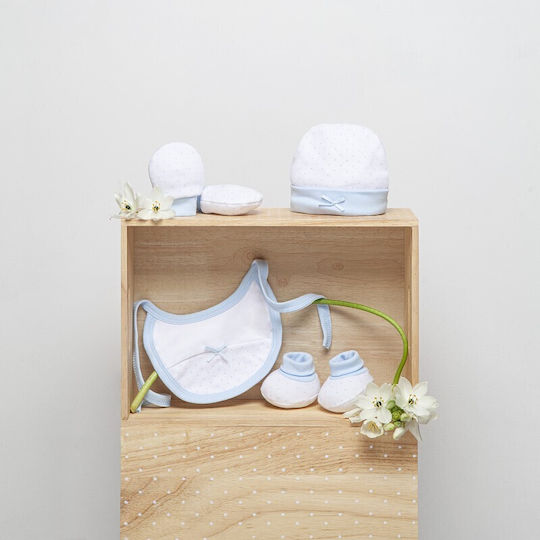 Interbaby Baby Gift Set for Boy for 0-6 months 4pcs