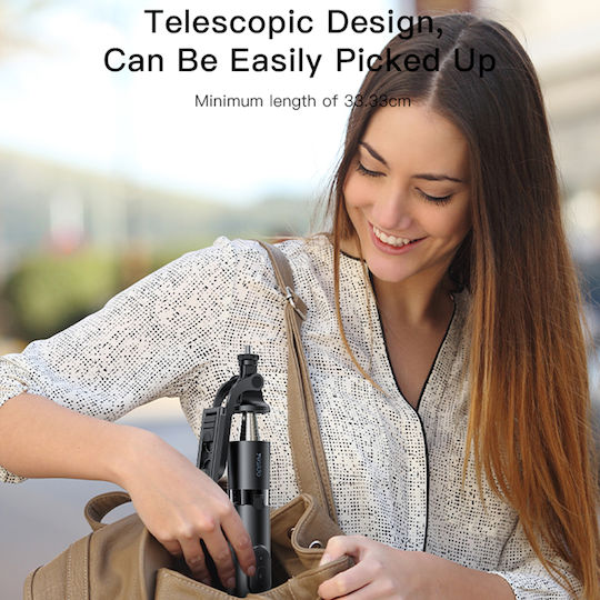 Yesido Black Cell Phone Tripod Selfie Stick