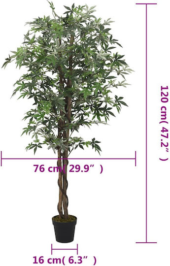Arțar În Ghiveci 120cm vidaXL
