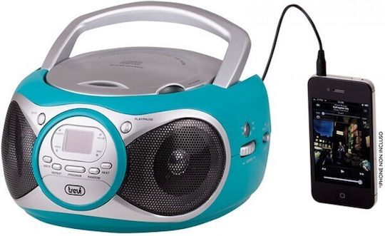 Trevi CD 512 Sistem Portabil Cu CD Radio Turcoaz