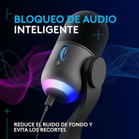Logitech Yeti Δυναμικό Microphone USB Tabletop for Vocals