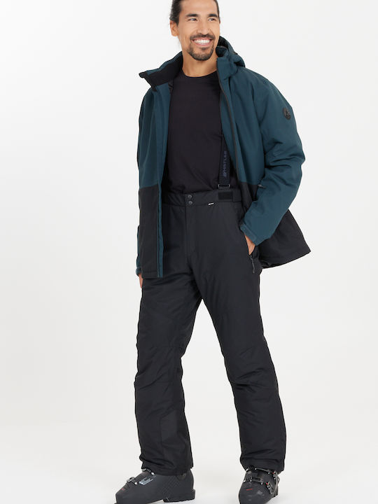 Whistler Fairfax W163137-1001 Pantaloni de schi și snowboard pentru bărbați Ski & Snowboard Negru