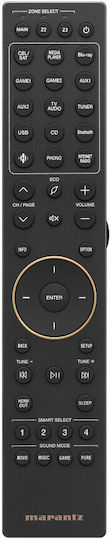 Marantz Cinema 40 Ενισχυτής Home Cinema 4K/8K 9.2 Καναλιών 125W/8Ω 165W/6Ω με HDR και Dolby Atmos Ασημί