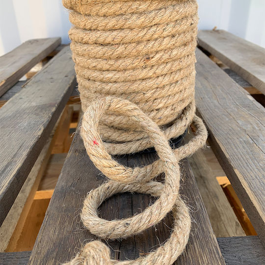 Riniotis Κορδόνι Μπεζ 12mm x 20m