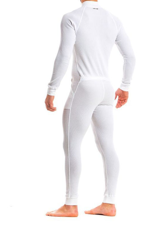 Modus Vivendi Winter Herrenpyjama Weiß 15882_Weiß