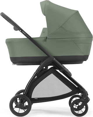 Inglesina Electa Quattro Darwin Adjustable 3 in 1 Baby Stroller Suitable for Newborn Total Black / Murray Green 8.7kg