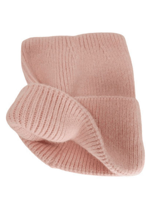 Romvous Beanie Unisex Beanie Gestrickt in Rosa Farbe