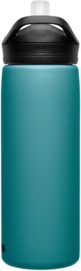 Camelbak Eddy+ Vacuum Insulated Stainless Steel Thermos Bottle BPA Free 600ml Blue