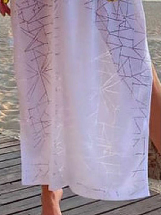 Top Ten Women's Beachwear White Caftan