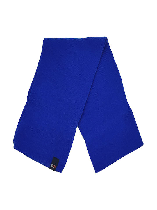 Kinder Schal Gestrickt Blau