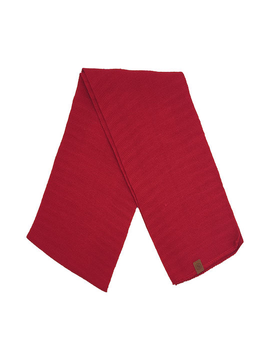 Kinder Schal Gestrickt Rot