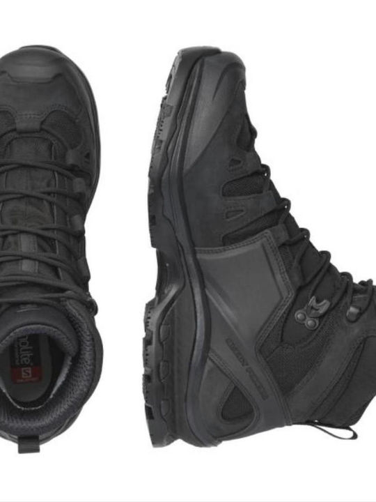 Salomon Quest 4d Gtx Γυναικεία Ορειβατικά Μποτάκια Αδιάβροχα με Μεμβράνη Gore-Tex Μαύρα