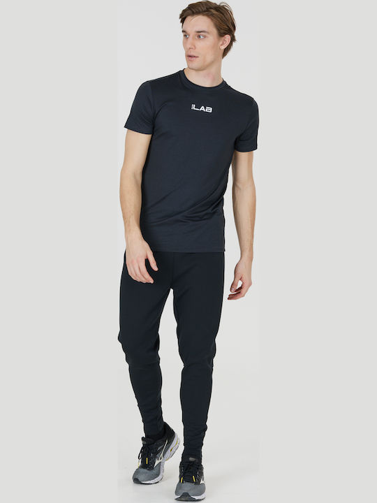 Αθλητικό T-shirt Black Melange