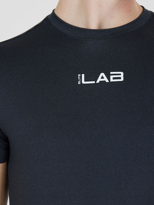 Αθλητικό T-shirt Black Melange