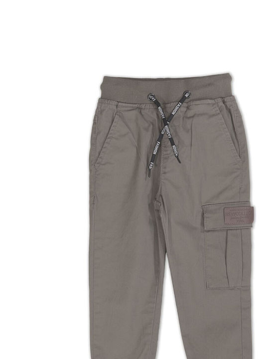 New College Kids Cargo Trousers Grey