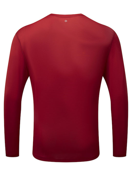 Ronhill Men's Athletic Long Sleeve Blouse RED