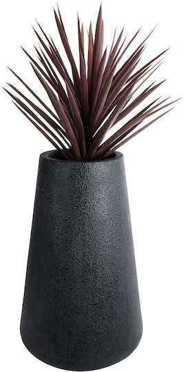 GloboStar Artificial Garden Soho Κασπώ Πολυεστερικό Μαύρο 60x60x90εκ.