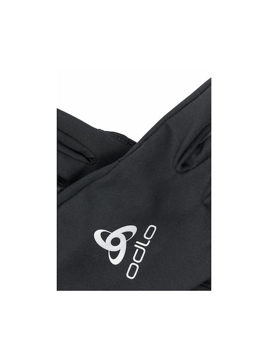 Odlo Ceramiwarm Light Herren Sport Handschuhe Lauf Schwarz Odlo Ceramiwarm Light Herren Sport Handschuhe Lauf Schwarz