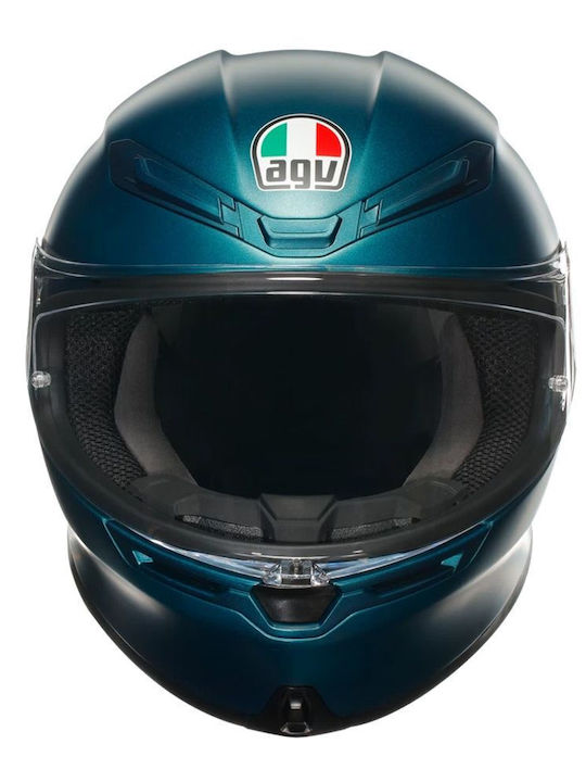 AGV K6 S Petrolio Matt Κράνος Μηχανής Full Face ECE 22.06 1220gr με Pinlock