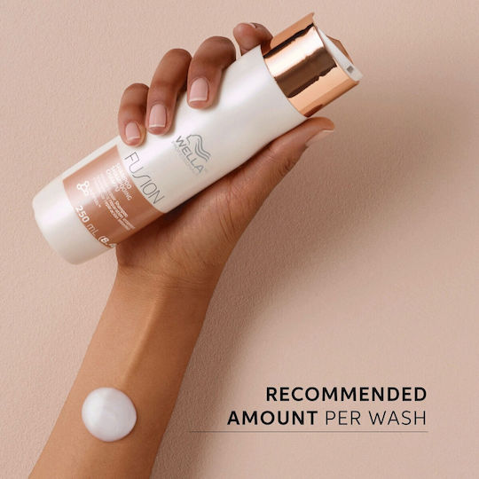 Wella Professionals Fusion Intense Repair Shampoos Reconstruction/Nourishment & Smoothing for Damaged Hair 250ml