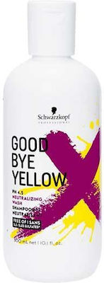 Schwarzkopf Good Bye Yellow Shampoos Color Maintenance for Coloured Hair 300ml