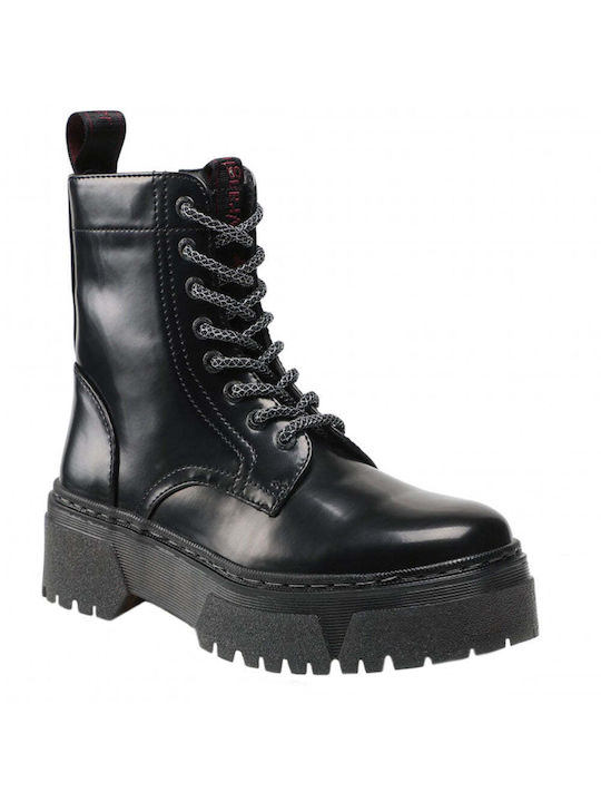 Wrangler Hi Damen Knöchelstiefel Schwarz