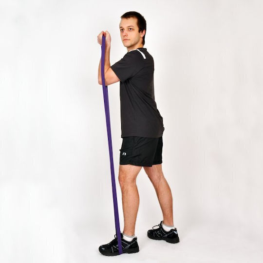 inSPORTline Resistance Band Hangy 13mm X-Light Λάστιχο Γυμναστικής Loop Πολύ Μαλακό Κόκκινο 1.02m