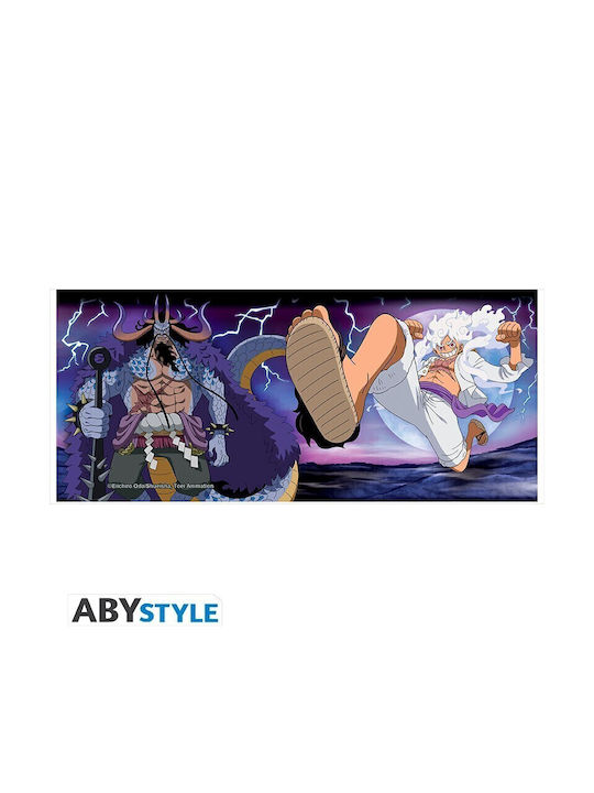 Abysse One Piece Mug Luffy Vs Kaidou Mug Ceramic Multicolored 320ml